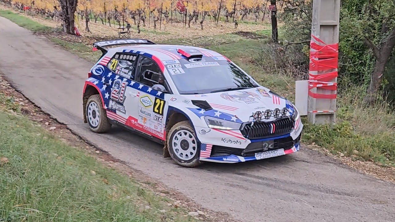 34ème rallye terre de Vaucluse 2025 moderne days 1 (ES1 et 4), bigs shows