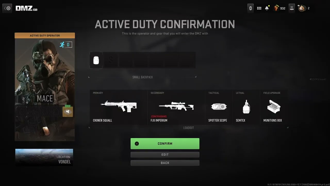 this fool, Don't know how to play. Ready up!!. #DMZ | #chux47 on #Twitch