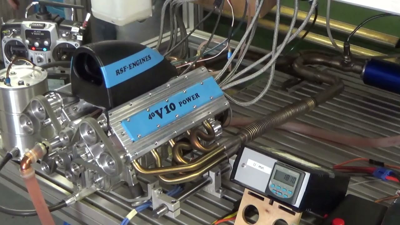 V10 Model-Engine