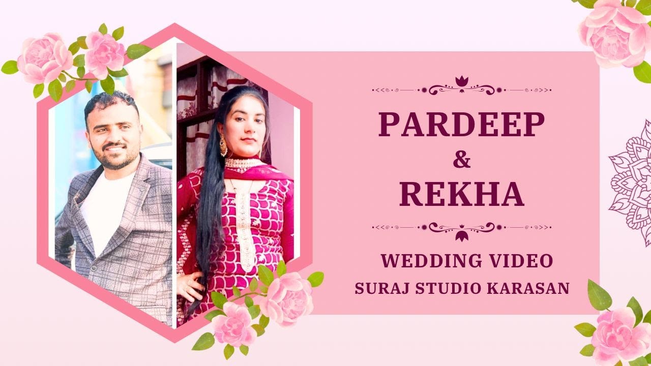 Live Wedding Ceremony Pardeep  Weds  Rekha    Suraj Studio Karasan 9416686861