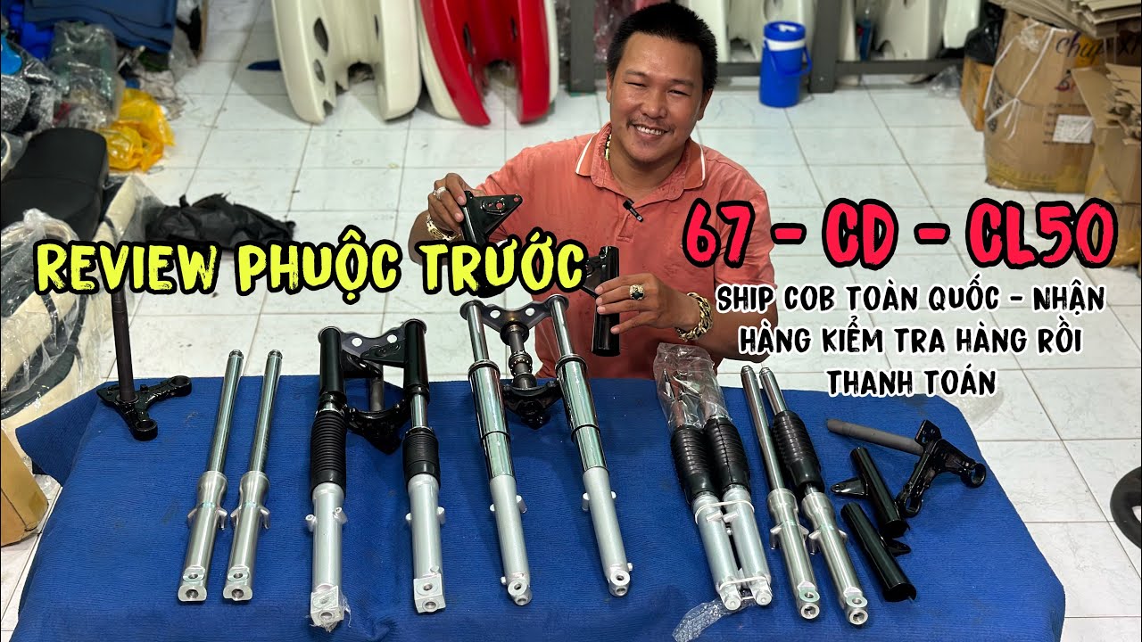 Review phuộc trước -67 - CD - CL50