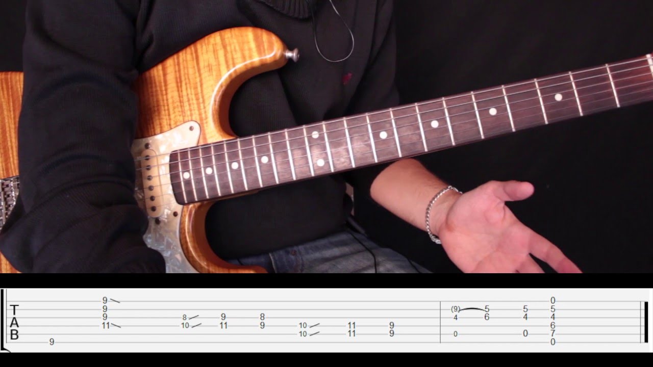 Como Tocar Slow Dancing in a Burning Room - John Mayer  Tutorial para Guitarra Electrica