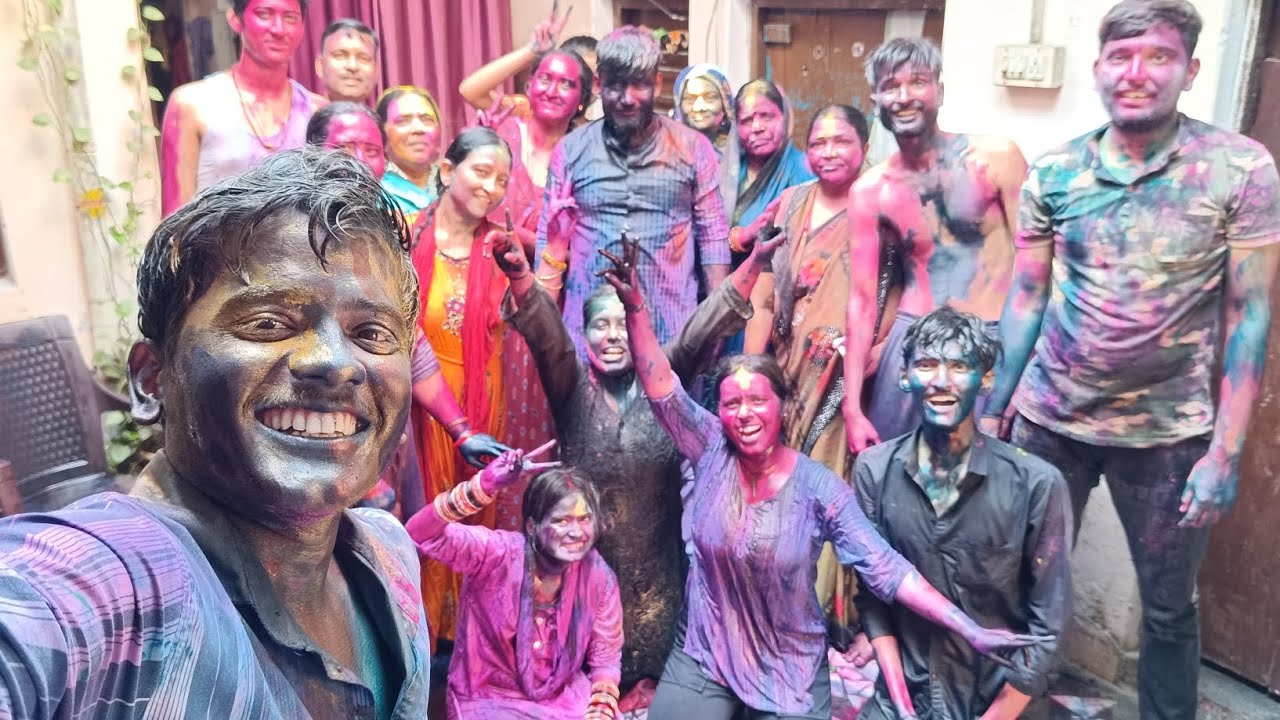 Rangon Se Bhari Holi 2026 🎨🔥 | Aaj Bhot Masti Wali Holi Kheli 💦🥳