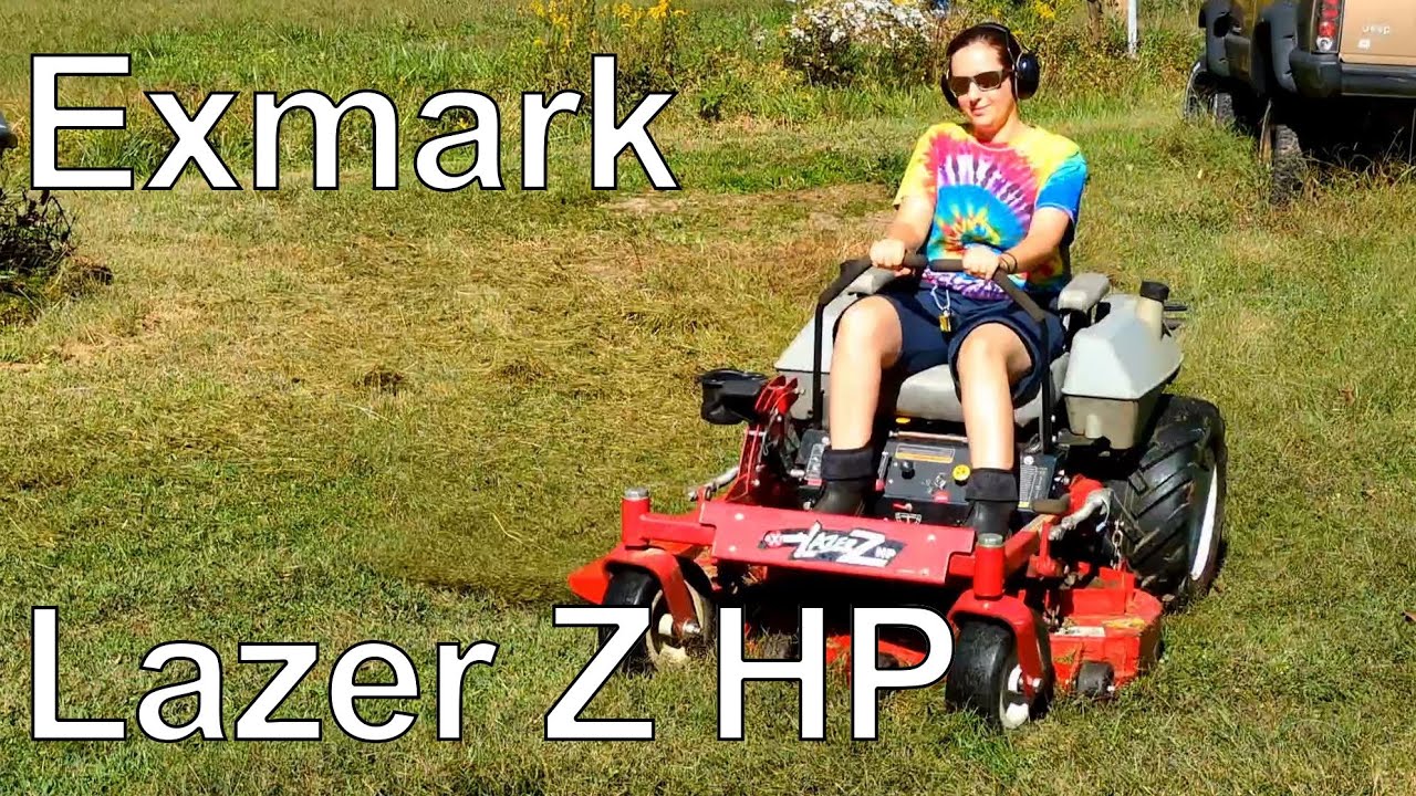 Покупка газонокосилки Exmark Lazer Z HP с шириной скашивания 44 дюйма: первые впечатления и ремонт.
