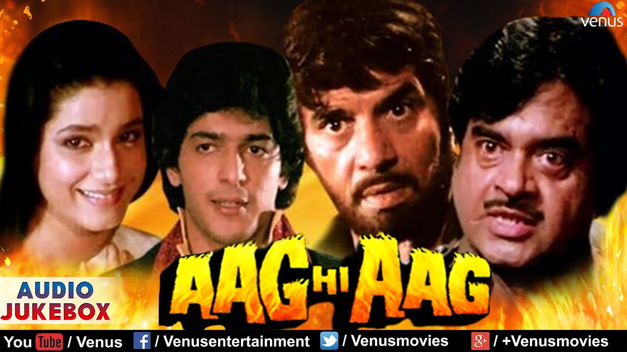 Aag Hi Aag Full Songs | Audio Jukebox | Dharmendra | Shatrughan Sinha | Chunky Pandey | Neelam |