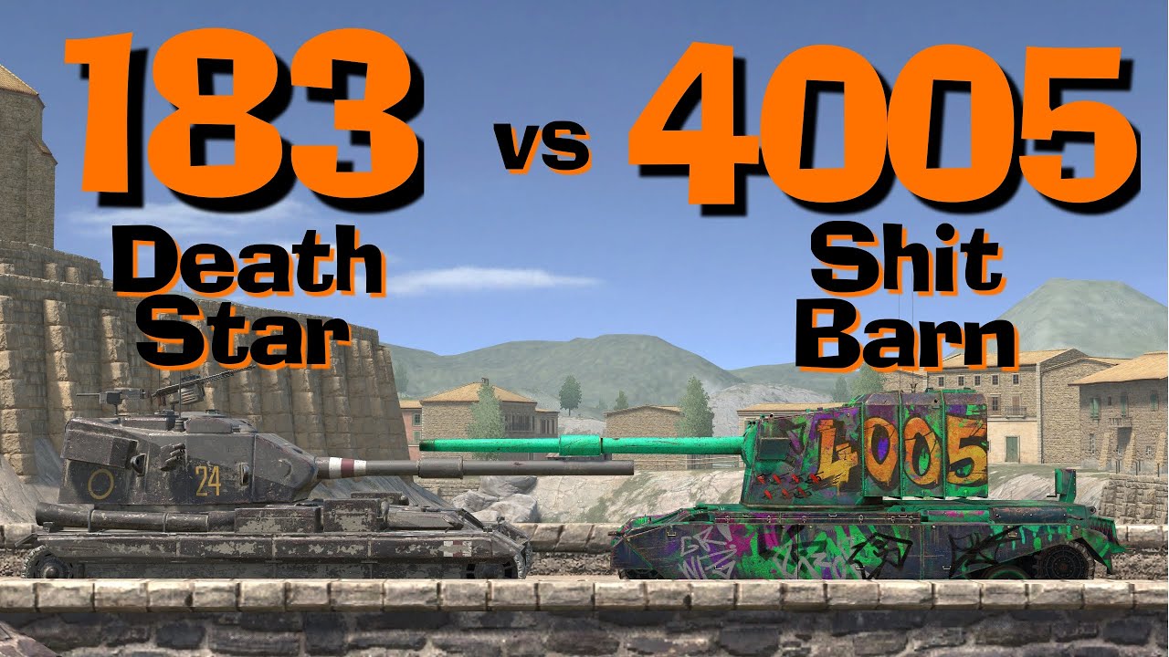 WOT Blitz Face Off || FV215b 183 vs FV4005