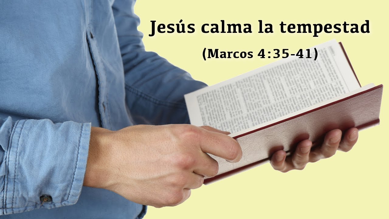 Jesús calma la tempestad (Marcos 4:35-41)