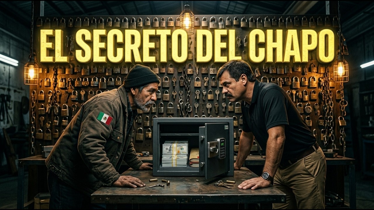 CERRAJERO ABRE LA CAJA FUERTE DEL CHAPO Y ESTO PASÓ (HISTORIA REAL)