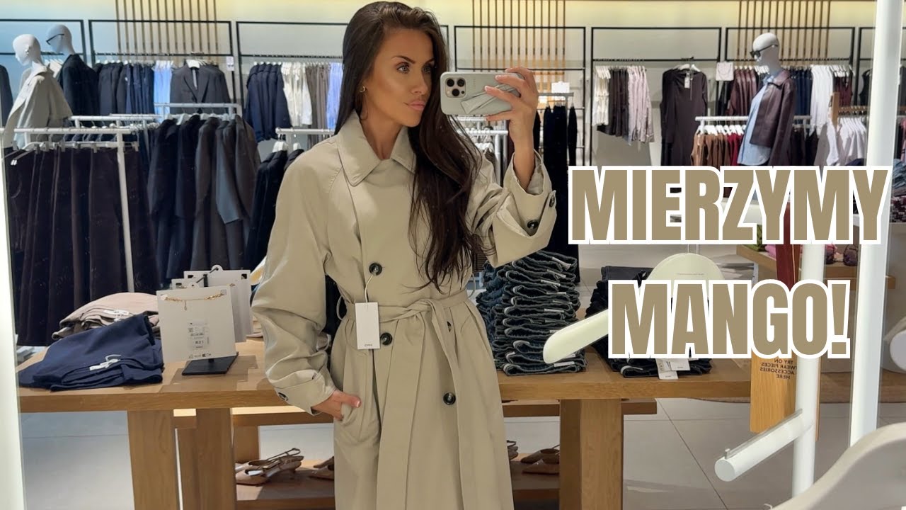 MIERZĘ NOWĄ KOLEKCJĘ MANGO! Byłam w SZOKU! 😱 | Jesienny vlog 🍂