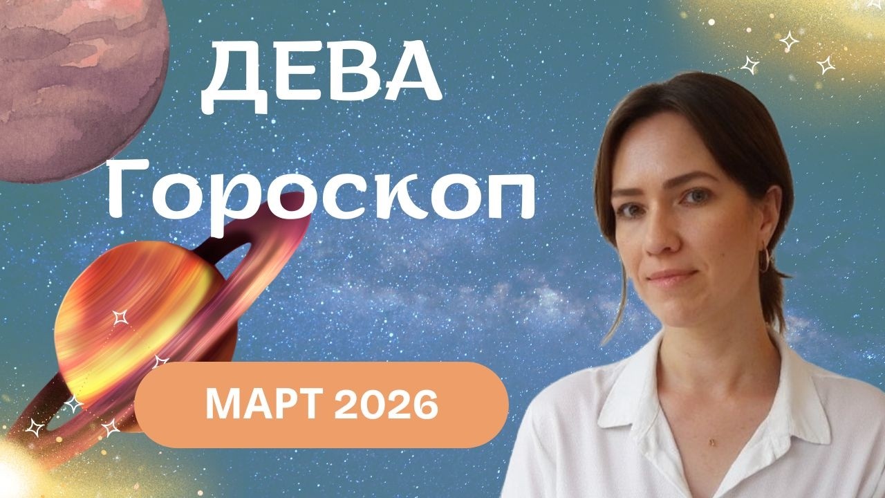 Дева - Гороскоп на март 2026 года - Прогноз для Дев
