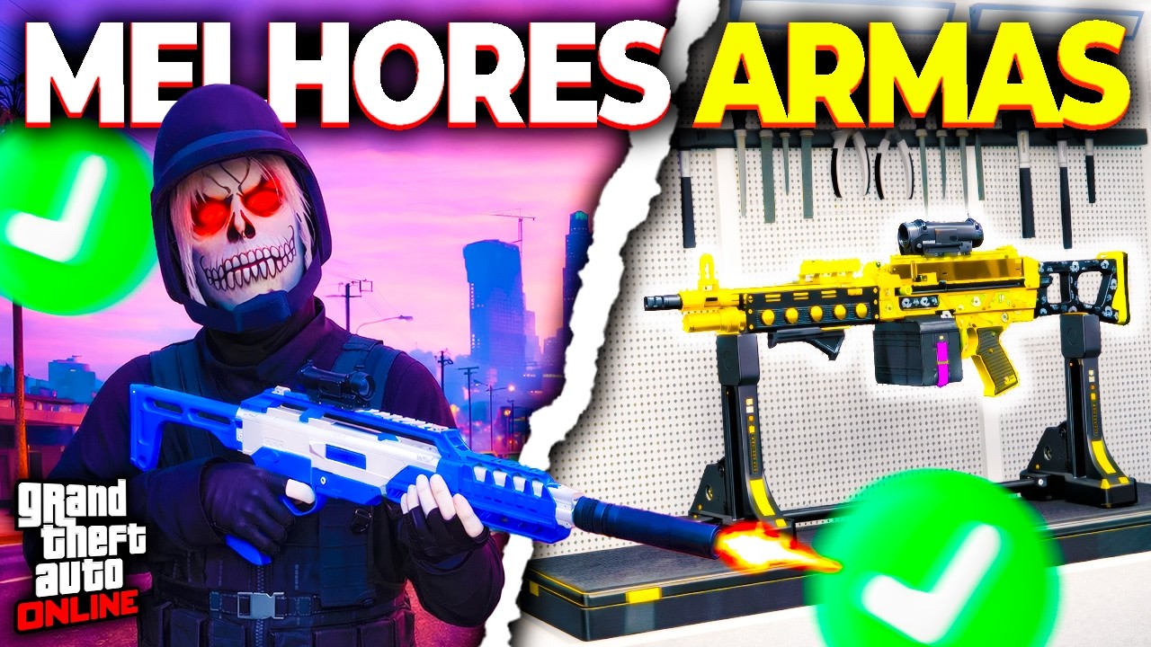 Essas 15 Armas Mudam COMPLETAMENTE o GTA Online