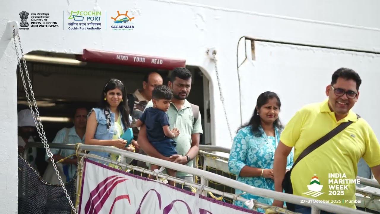 Cochin Port: Gateway to trade, tourism & investment. Anchor your success! #IMW2025 #CochinPort