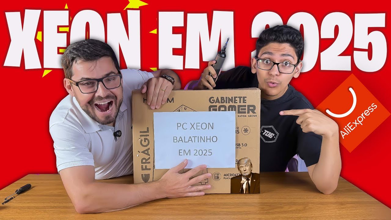 Testamos o Melhor PC GAMER XEON BARATINHO em 2025 I Será que Presta?