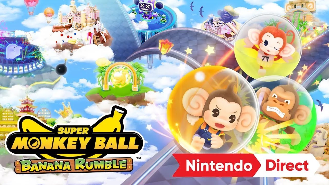Super Monkey Ball Banana Rumble - The Big Rollout - Nintendo Switch