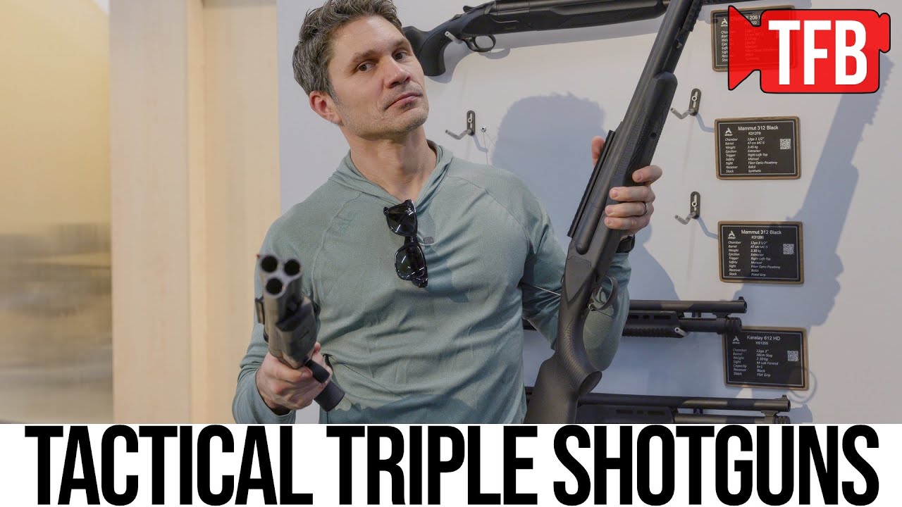 Badass Tactical Triple Barreled Short Shotguns at IWA 2025