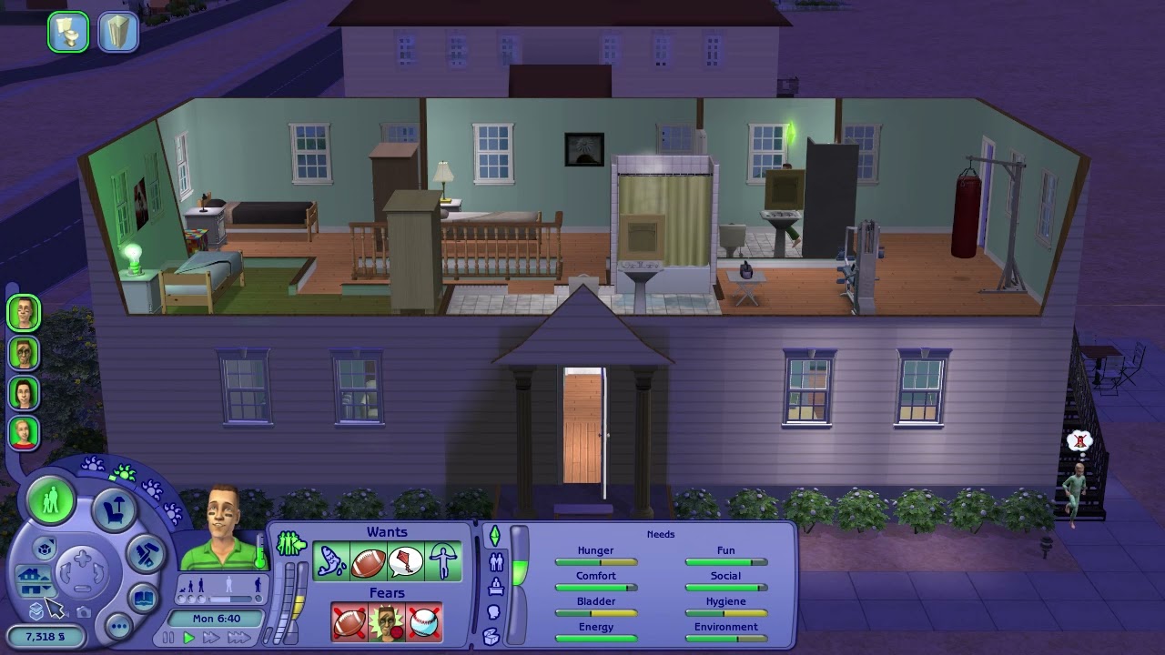 The Sims 2 PC Gameplay - No Commentary - The Grunt Family