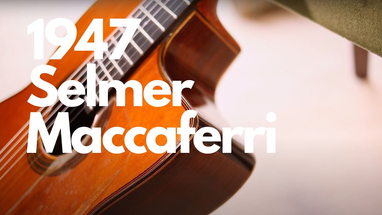 Would you like to own a 1947 Selmer Maccaferri Guitar?