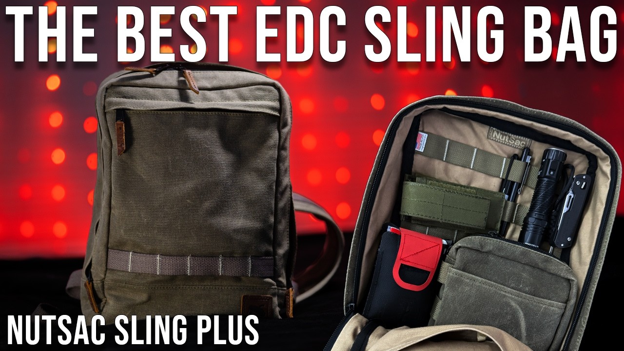 Обзор NutSac Sling Plus | EDC Sling Bag Dump