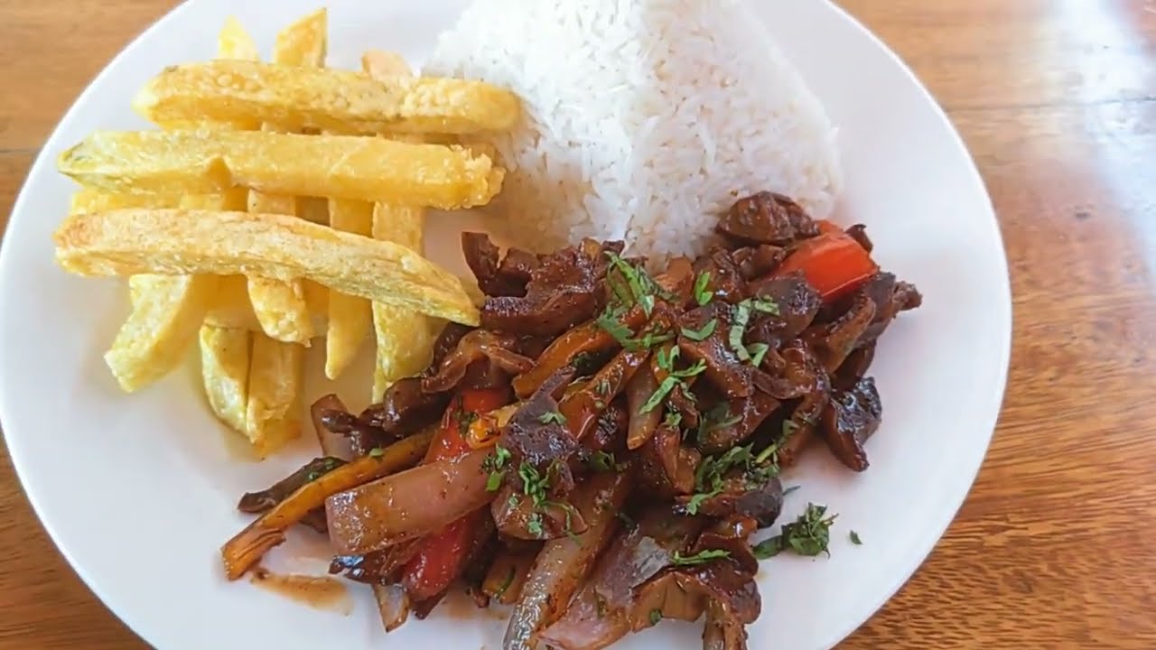MOLLEJITA SALTADA/RECETA PERUANA