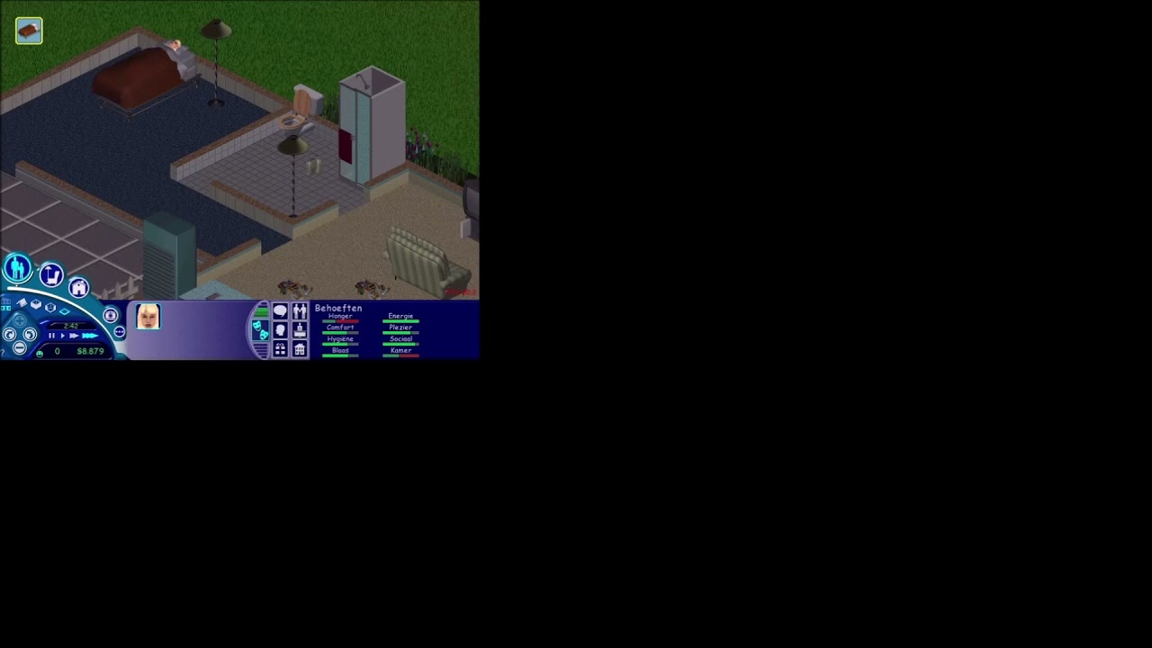 Sims 1 - Sleeping 1 Hour