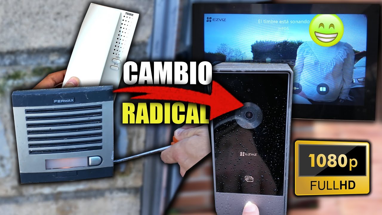 Convierte la PUERTA de tu CASA en INTELIGENTE con este Gadget | VIDEOPORTERO EZVIZ HP5