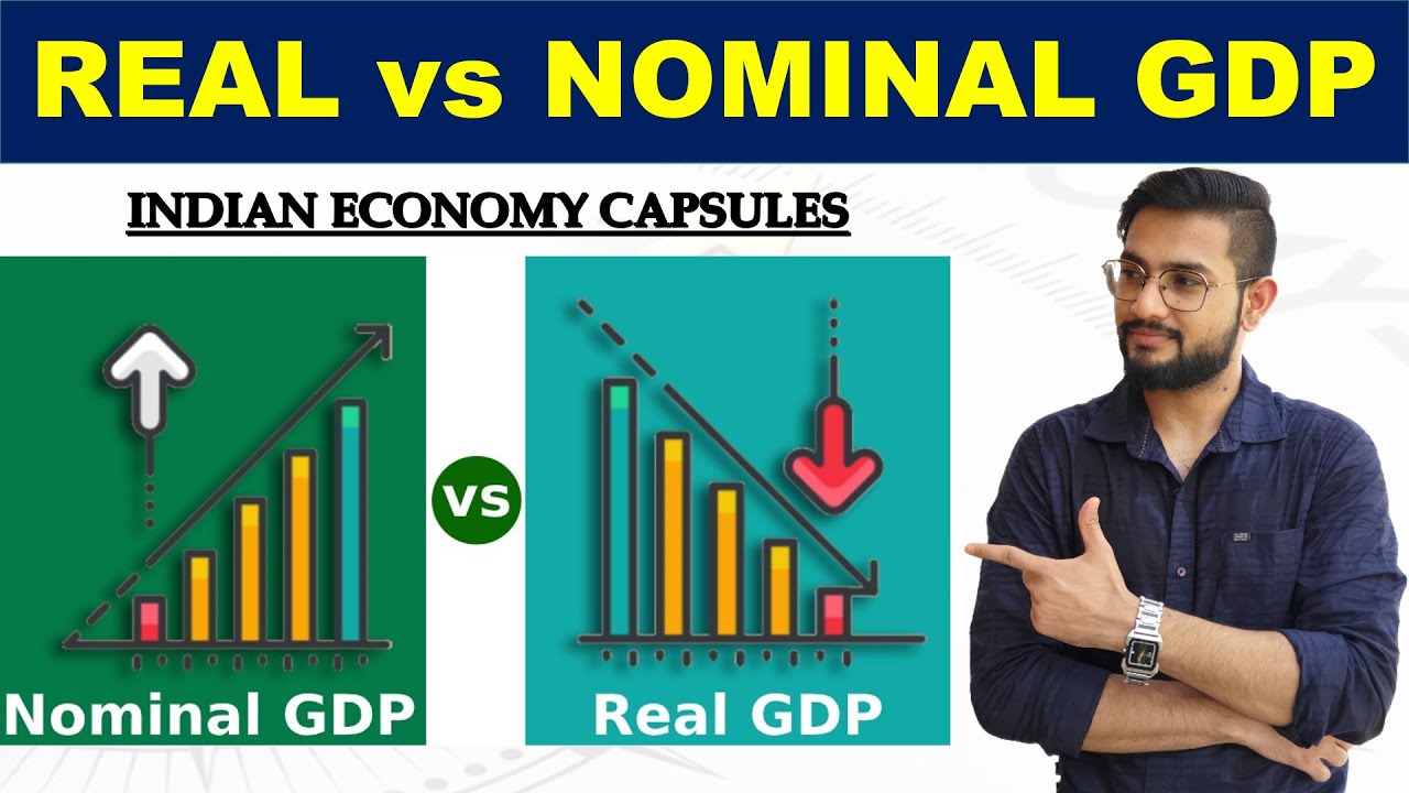 REAL & NOMINAL GDP || GDP CURRENT PRICE & CONSTANT PRICE || GDP BASE YEAR |UPSC-CSE , Govt. Exams ||