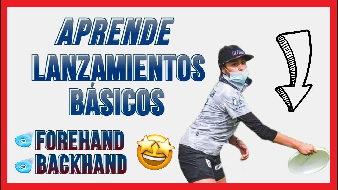 😱Forehand  y Backhand Lanzamientos  básicos de  ultimate Frisbee🥏