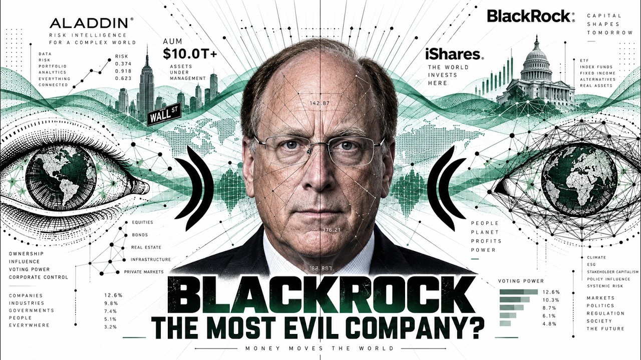 Машина по зарабатыванию $15 триллионов | Как BlackRock стала слишком влиятельной, чтобы её игнори...