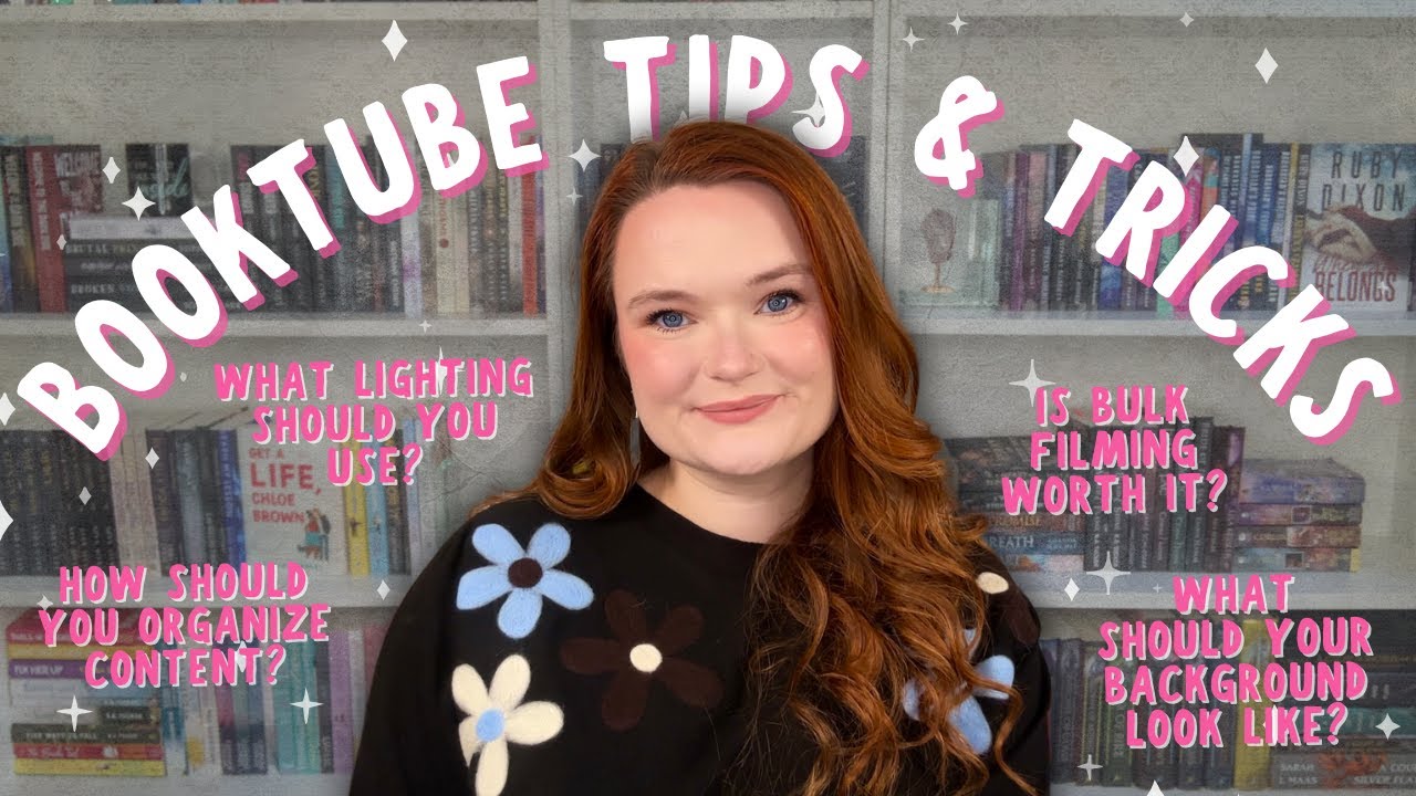booktube tips & tricks | how to start a booktube channel
