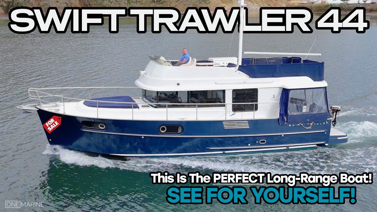 BENETEAU SWIFT TRAWLER 44 FOR SALE - THE ULTIMATE LIVEABOARD CRUISER!
