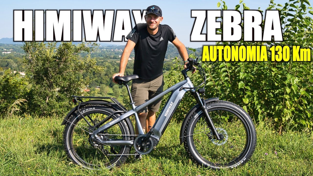 Bici elettrica la PI&Ugrave; BELLA di SEMPRE ! A basso costo - HIMIWAY Zebra