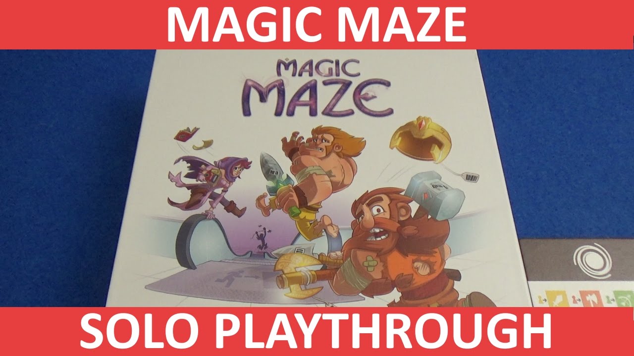 Magic Maze - Solo Playthrough