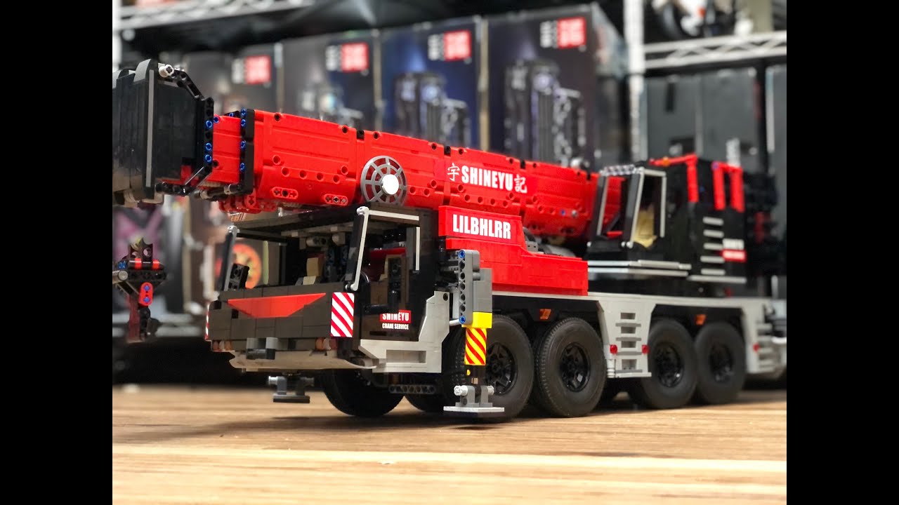 宇記工房 HAPPY BUILD YC 22003 輪式起重機 吊車 積木吊車