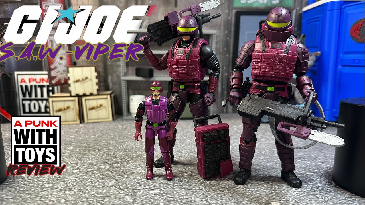 GI Joe Classified S.A.W.-Viper Review