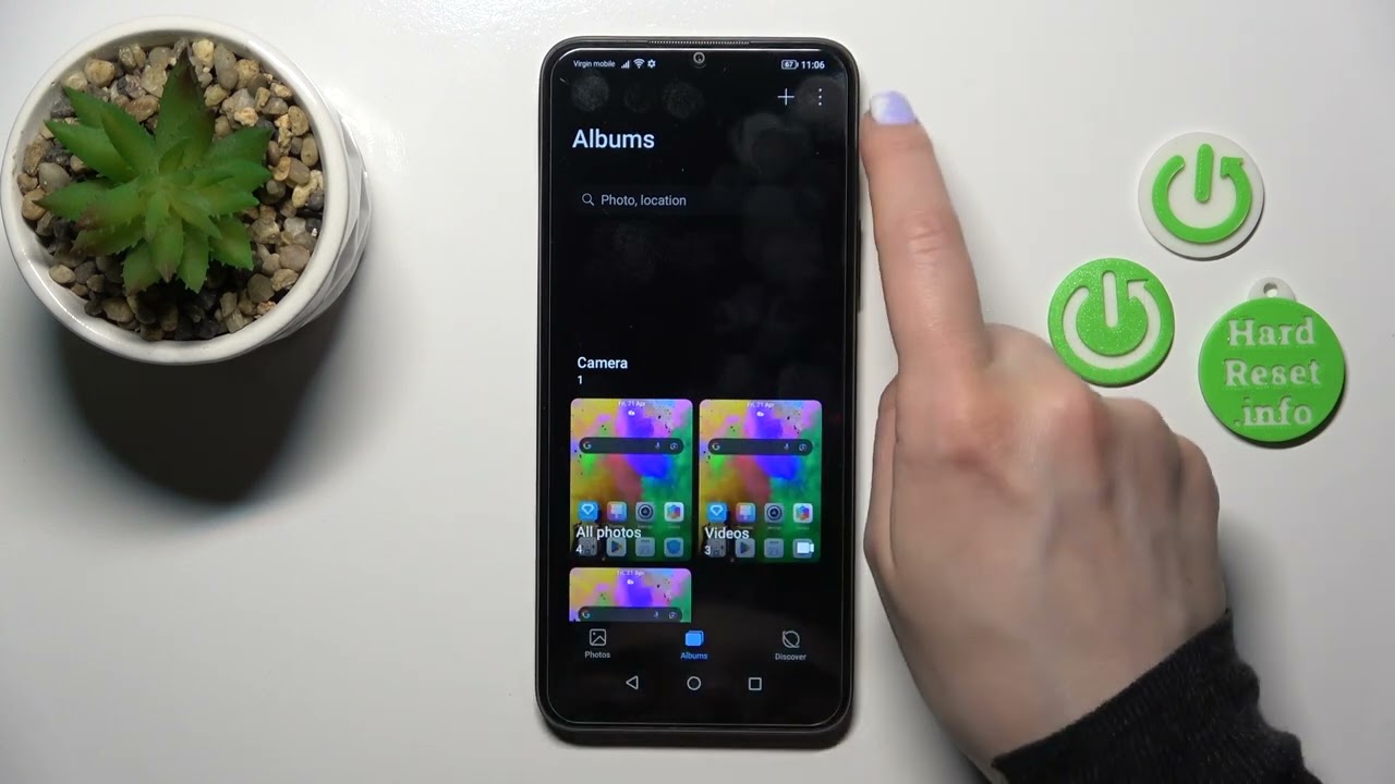 How to Hide Photos in Gallery on HONOR X8