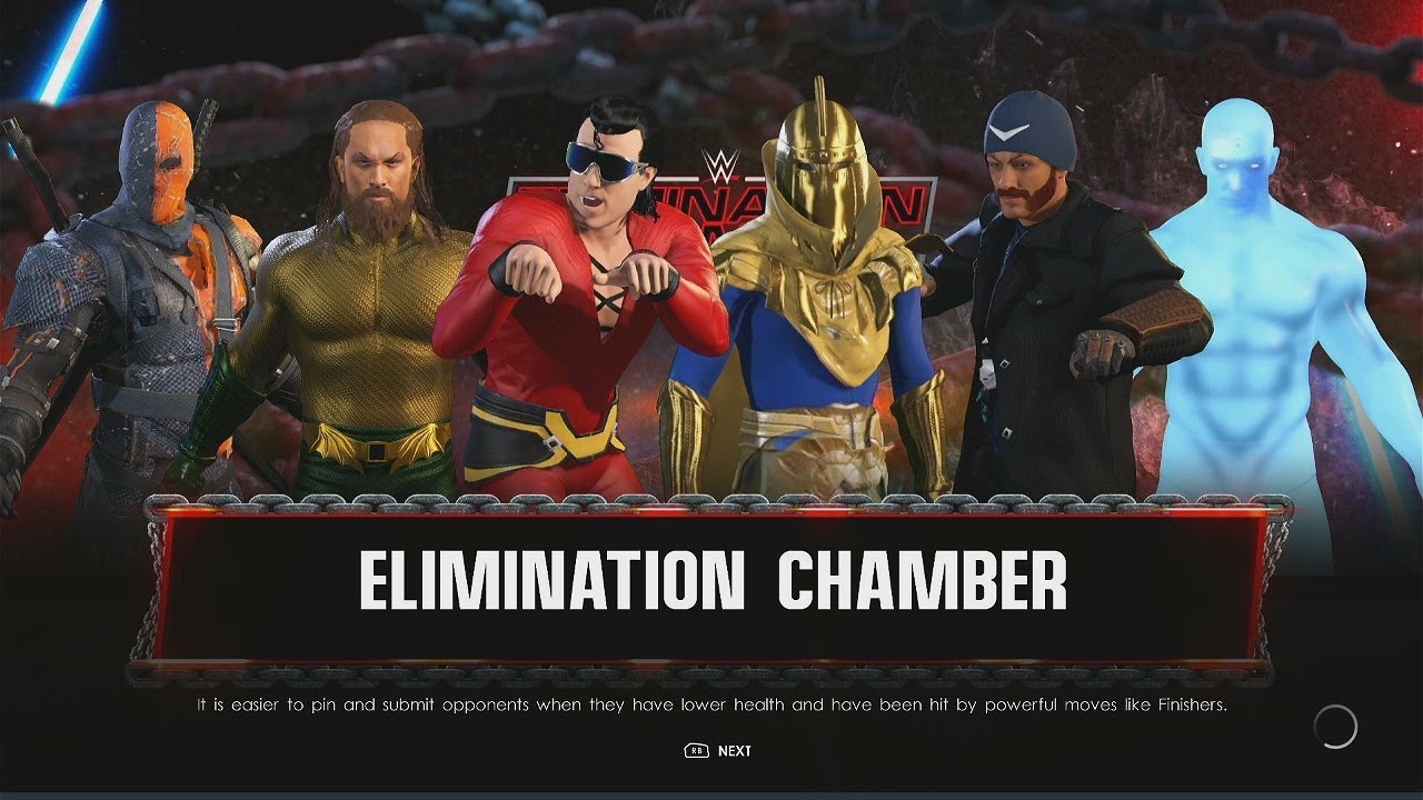 WWE 2K22 - DC Elimination Chamber Tournament - Round 6