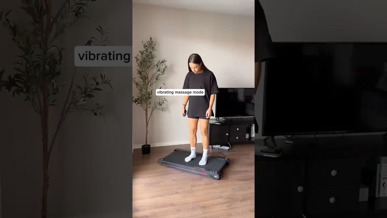 This Walking Vibration Pad's 4 Massage Modes are a Game Changer! #sperax #walkingpad #treadmill