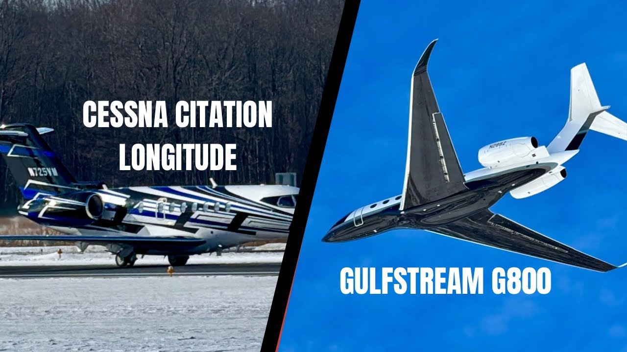 $100M+ At 10:25 On A Thursday - Thrive Aviation + Gulfstream G800 at Albany International