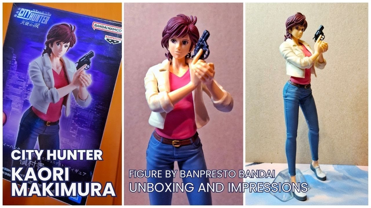 Banpresto Bandai | Makimura Kaori figure - City Hunter | Unboxing & Review