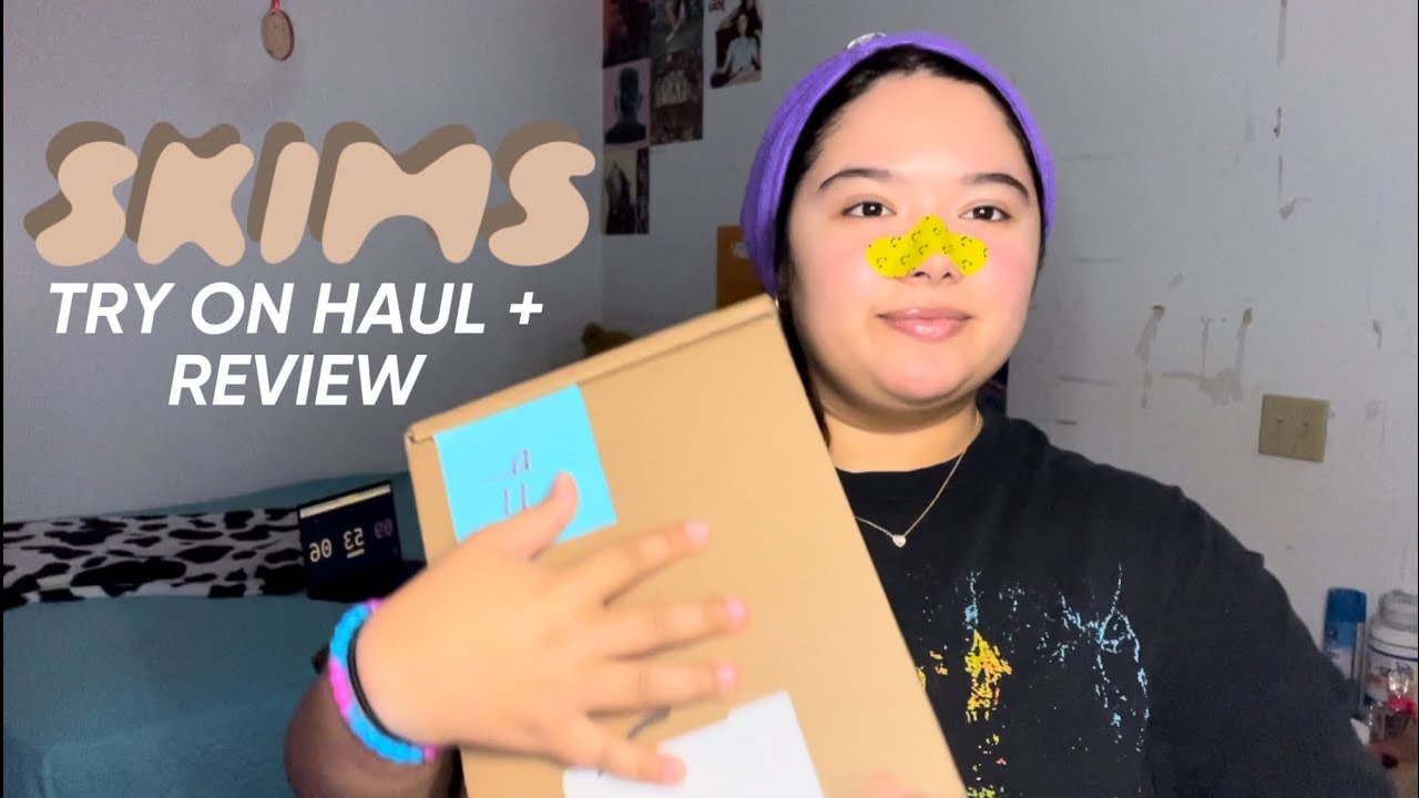 i spent $300 on SKIMS! try on haul as a petite plus size body!! + review