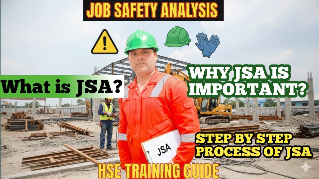 Job Safety Analysis (JSA) क्या है? | Importance & Step by Step Process | Safety Training