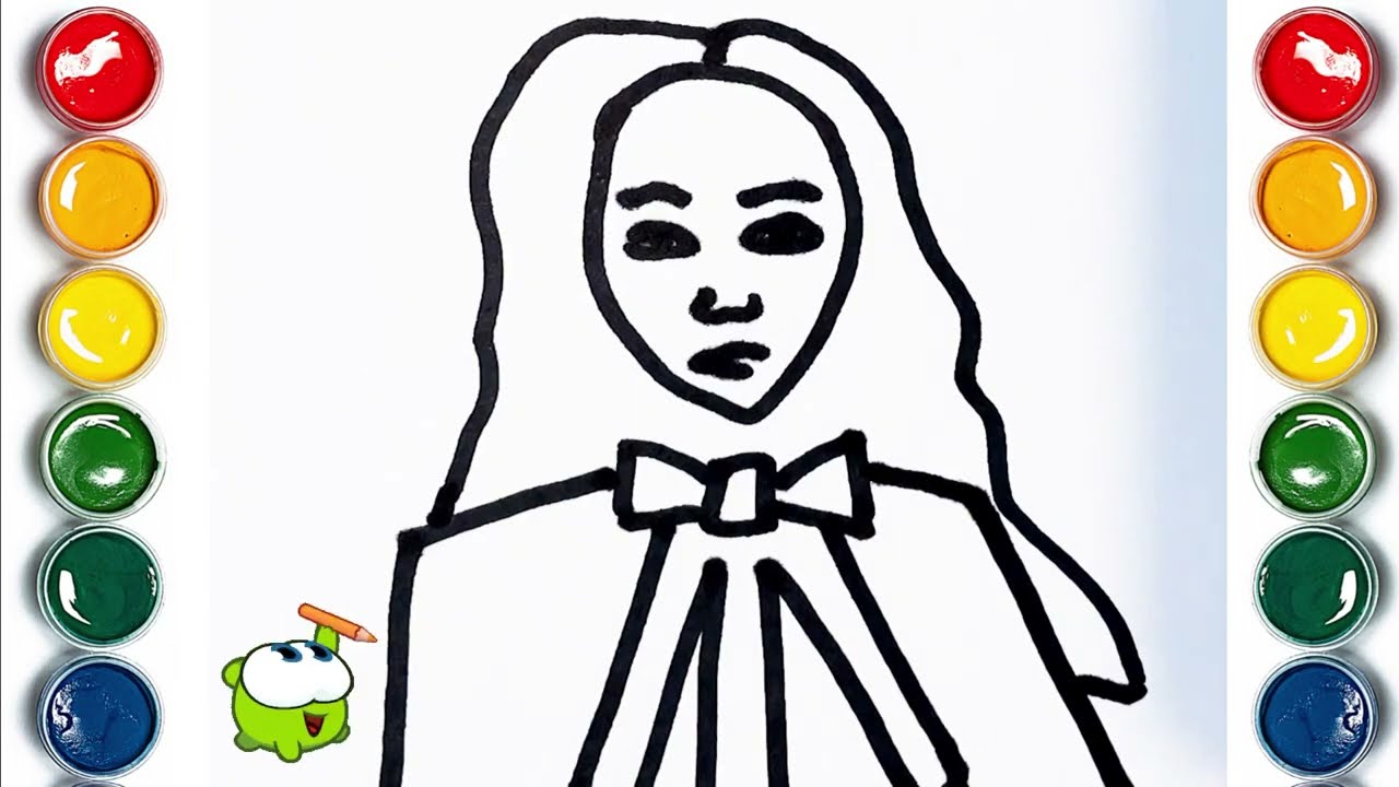 How to Draw MEGAN | Drawing M3GAN Very Very Easy