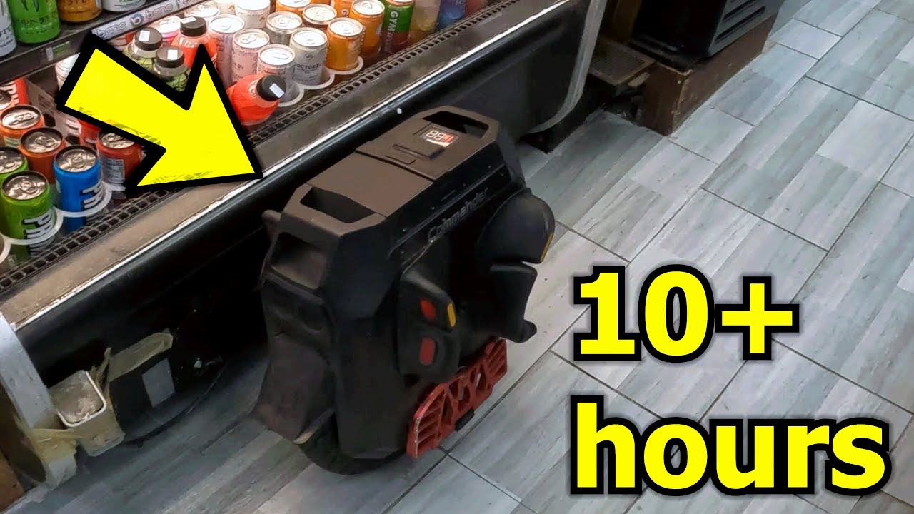 After 10 hours riding this I made... (EUC FOOD DELIVERY VLOG)