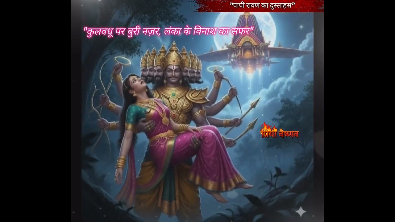 🔥 । सीता-हरण । 🏹⛓️ ॥ अधर्मी-दुस्साहस ॥ ⚔️
