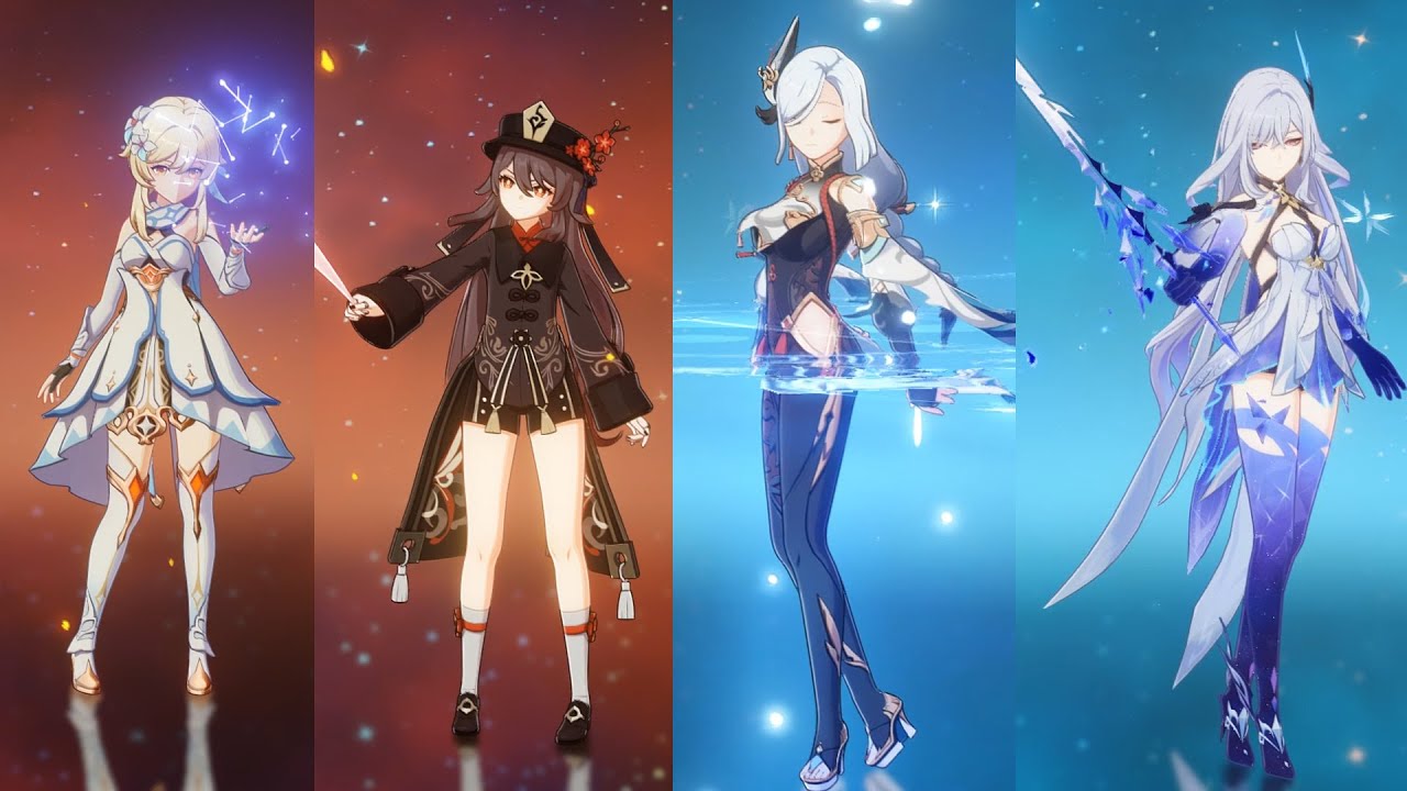 Genshin Impact - All Idle Animations Skirk Included