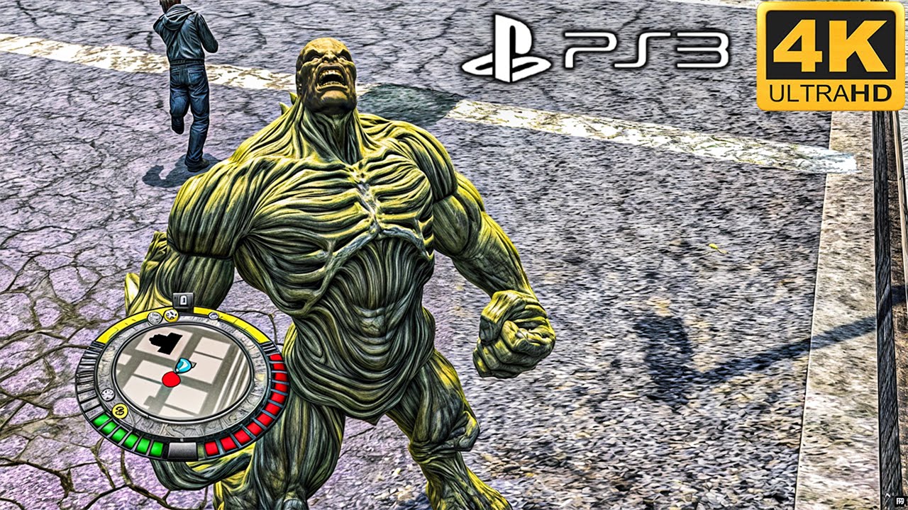 Abomination Returns! Smashing The New York | Incredible HULK (PS3) ULTRA Physics Realistic 4K