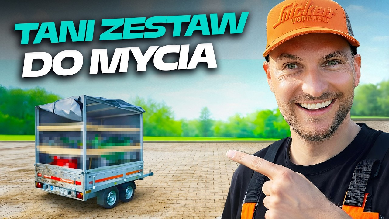 🧽 M&Oacute;J SPRZĘT DO KOSTKI | Jaka myjka do mycia kostki brukowej |  DOMINIK MALUJE SPRZĘT