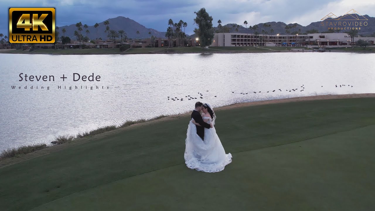 Steven + Dede's Wedding 4K UHD Highlights at McCormick Ranch Golf Club Phoenix Arizona