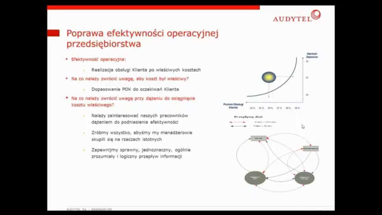 20140402 Skr&oacute;t Webinarium: Poprawa efektywności przedsiębiorstw (Audytel)
