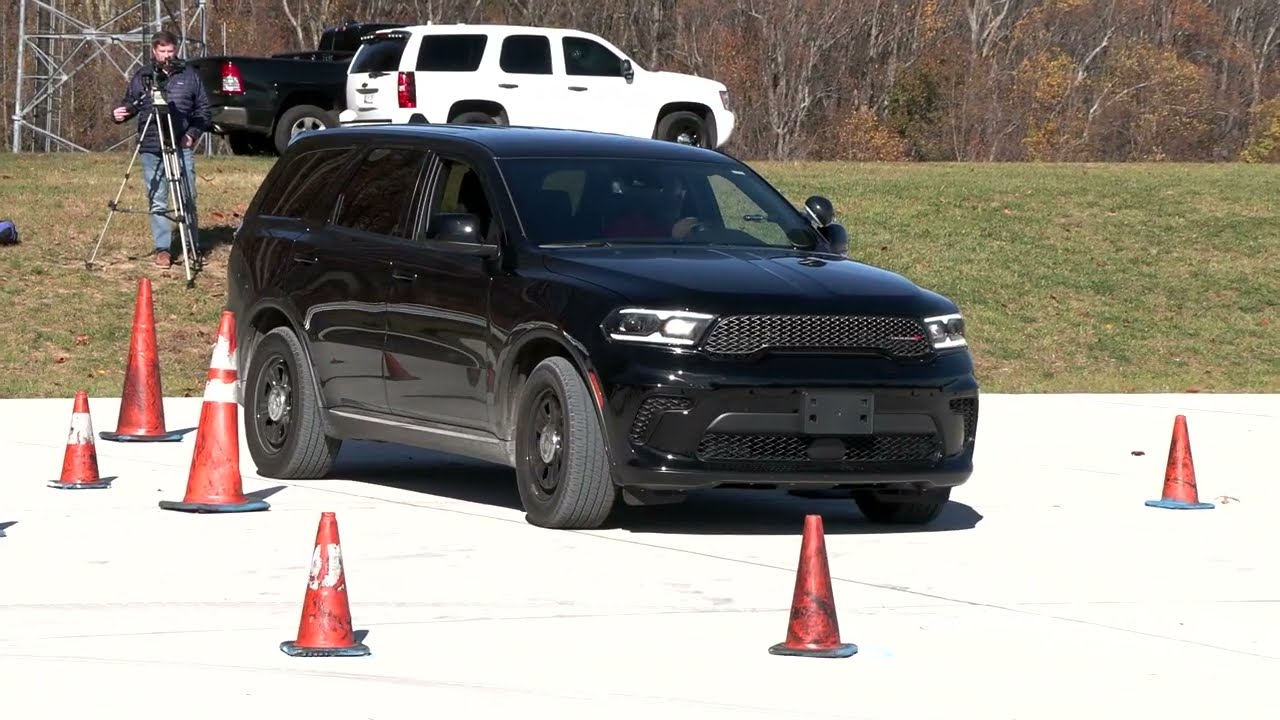 Police Vehicle Test Drive at PGPD EVOC Course